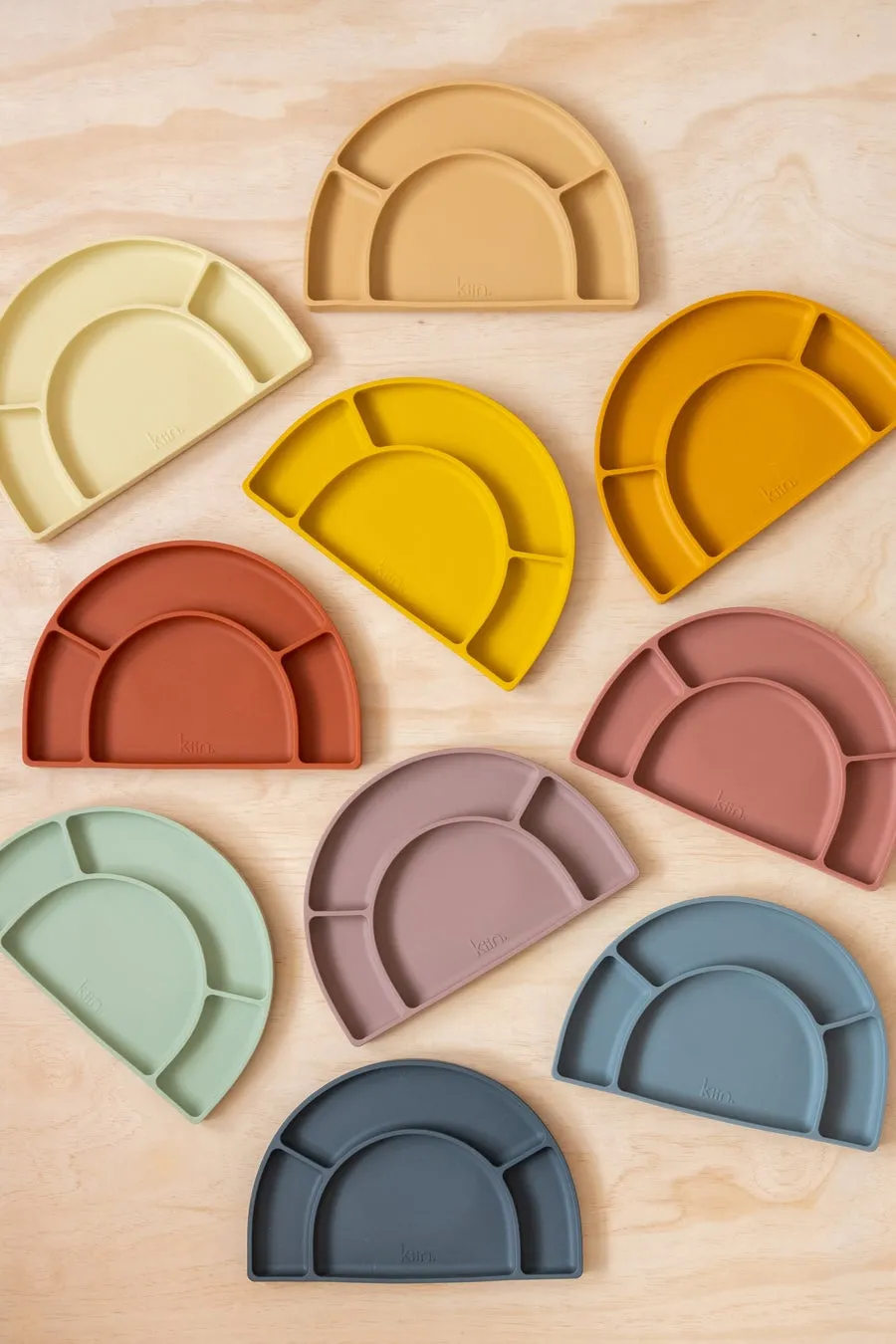 Kiin Silicone Divided Plate
