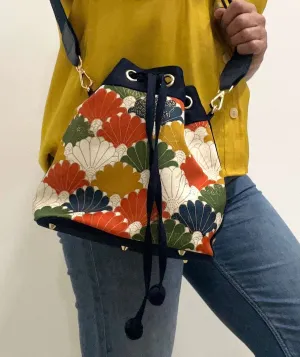 Kimono Drawstring Crossbody 5605C