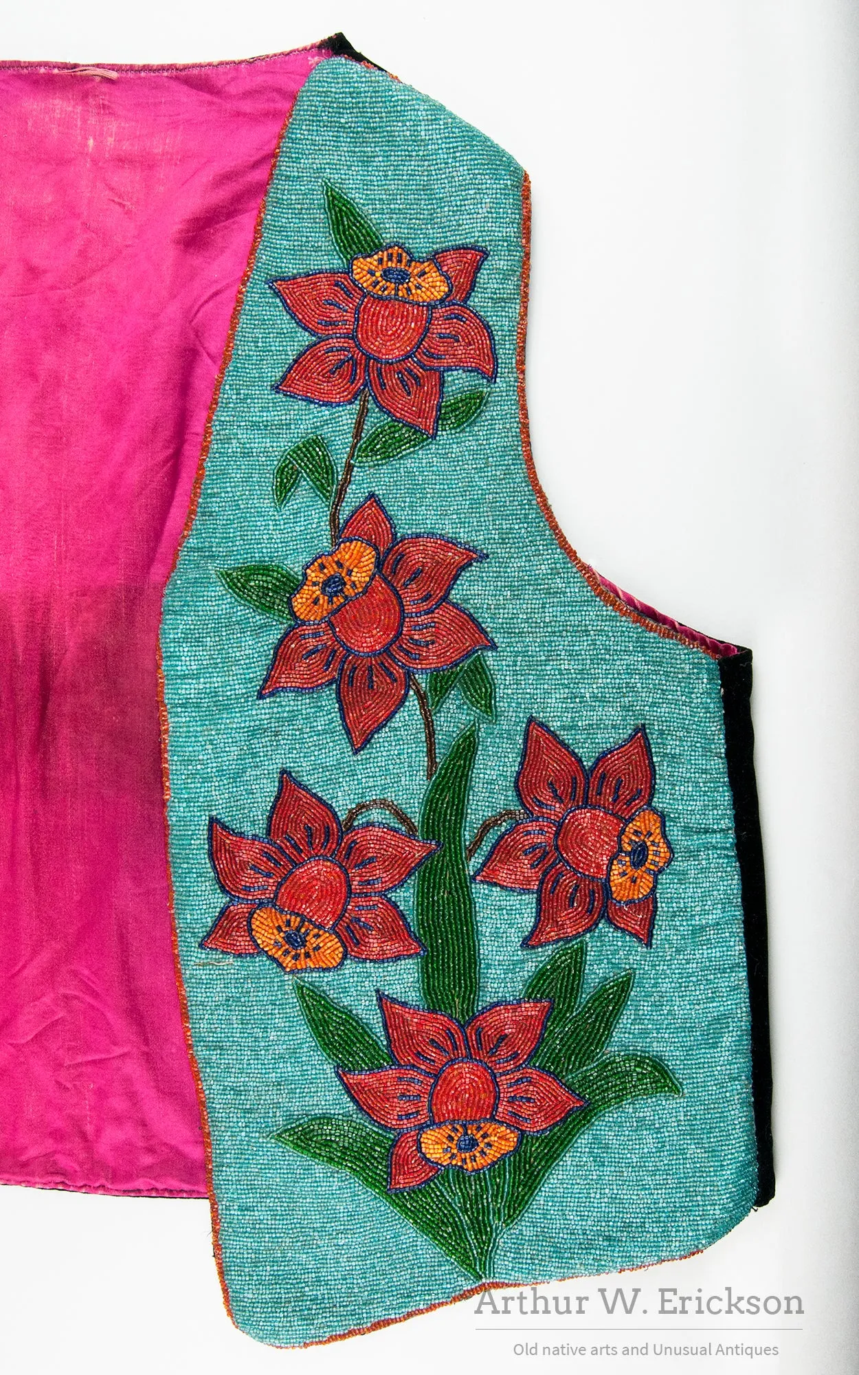 Large Plateau Fully Beaded Vest