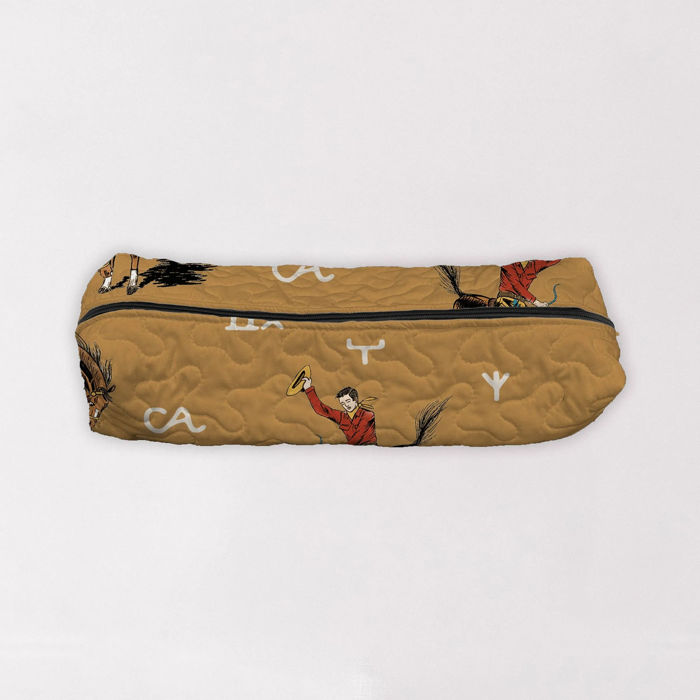 Lazy J Gold Quilted Hot Tools Bag