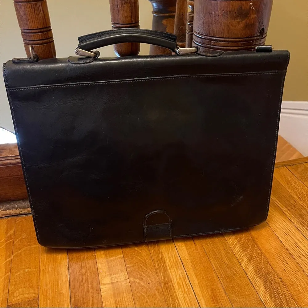 Leather briefcase