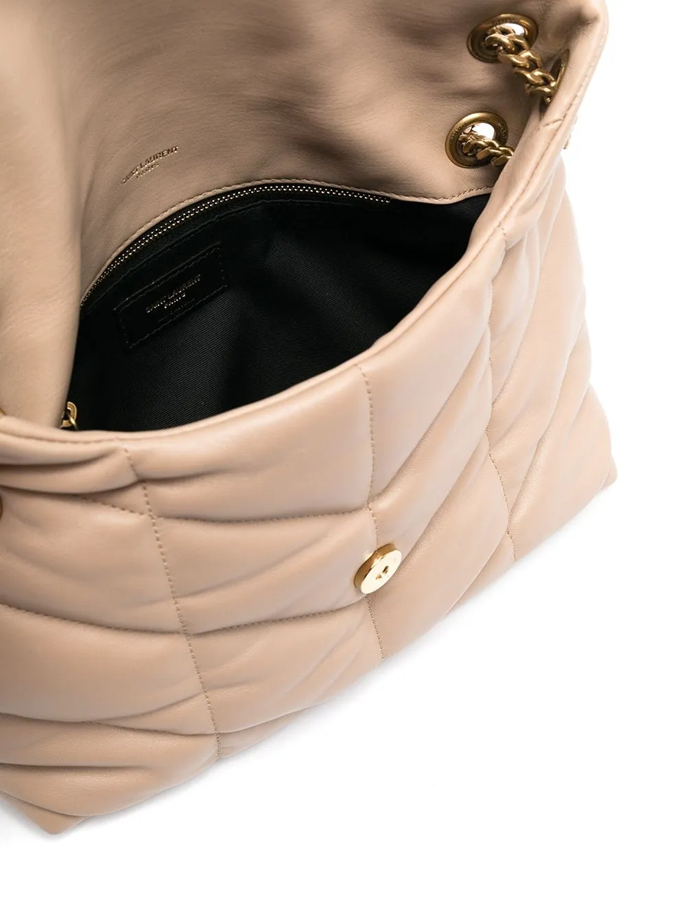 Leather small shoulder bag