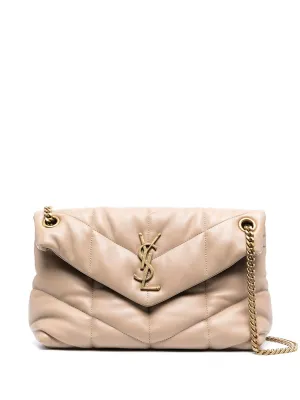 Leather small shoulder bag