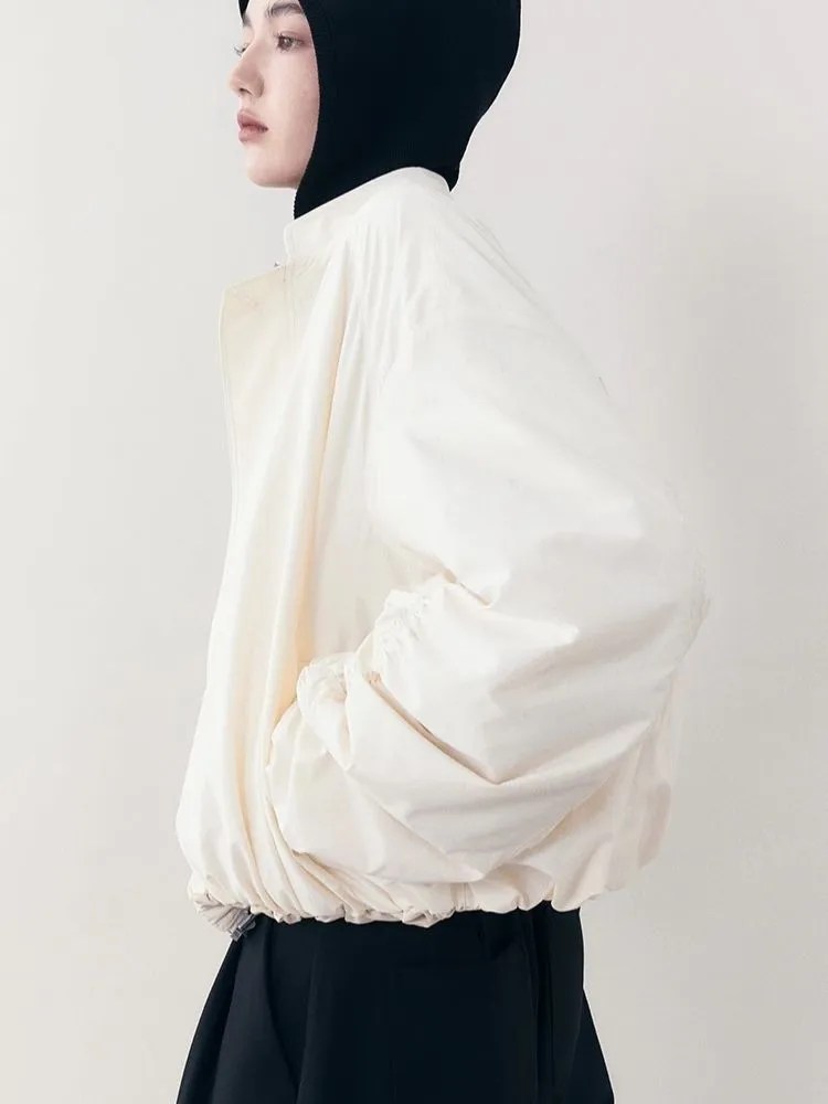Lightweight Pleated Casual Short Jacket【s0000006393】