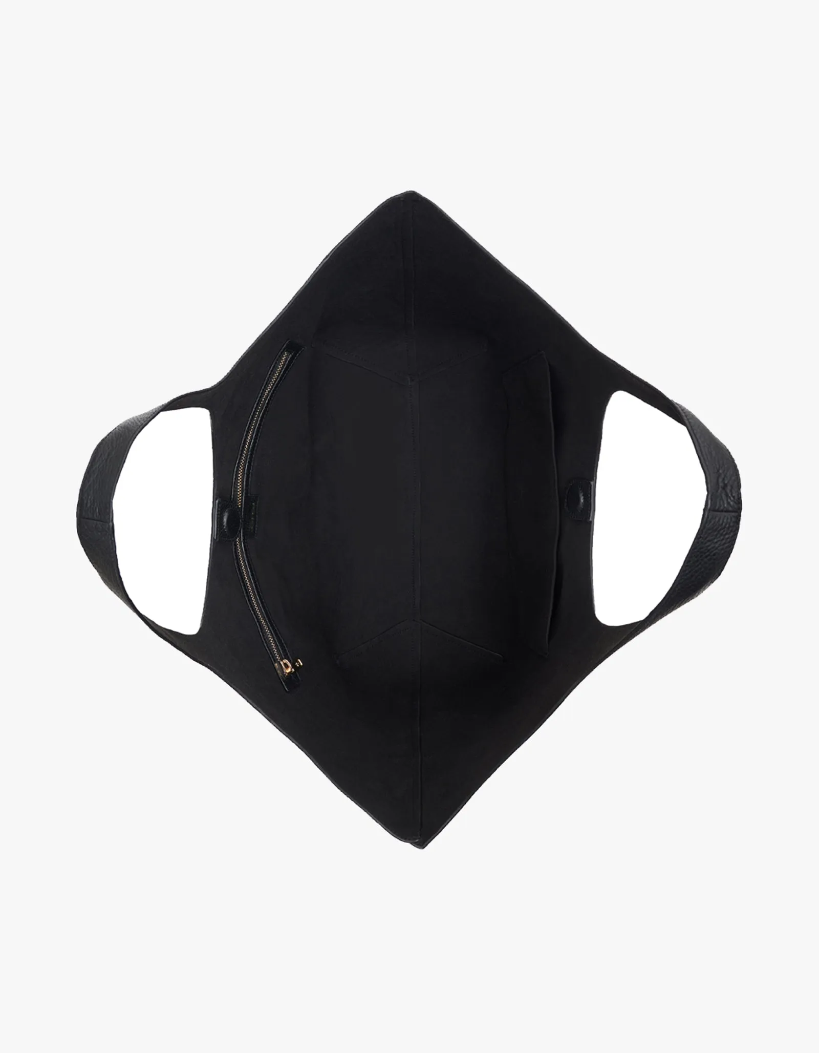 Lili Tote Bag - Black Pebbled