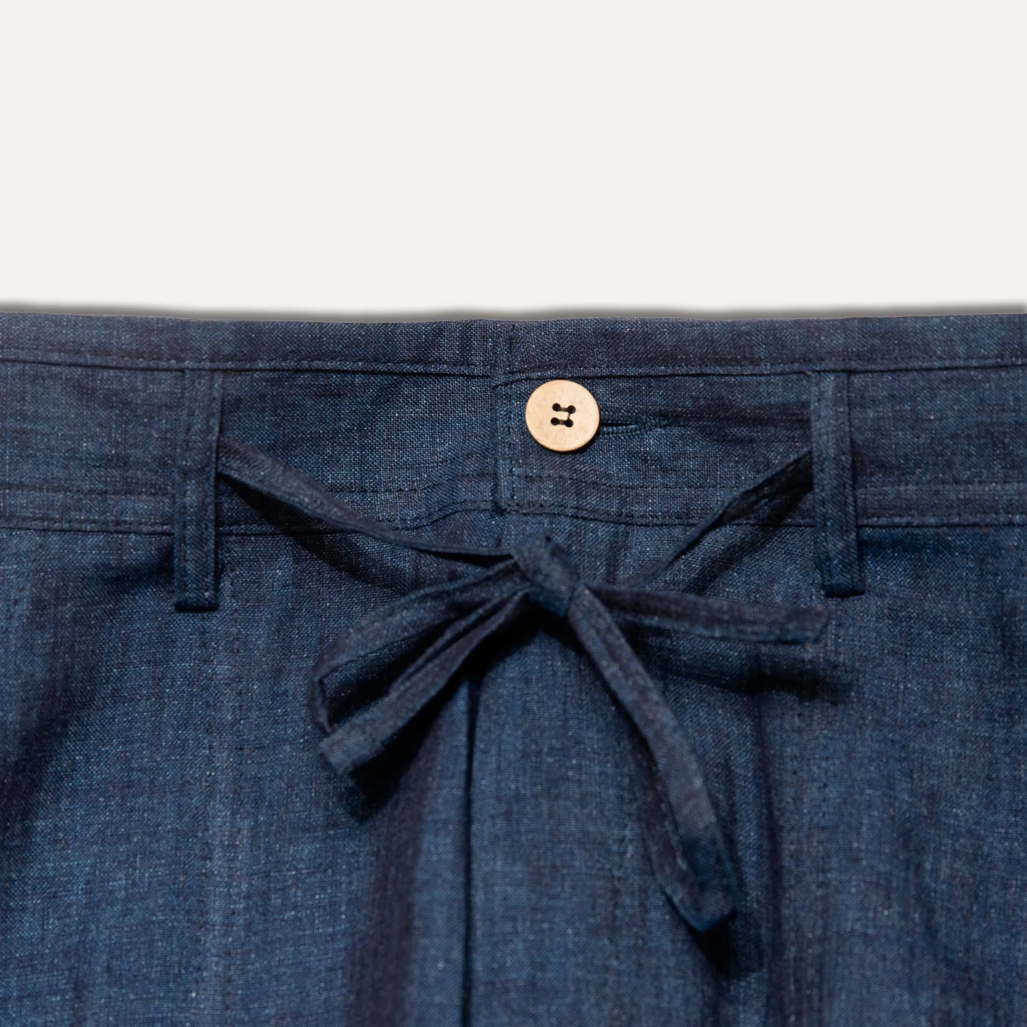 Linen Pants Navy