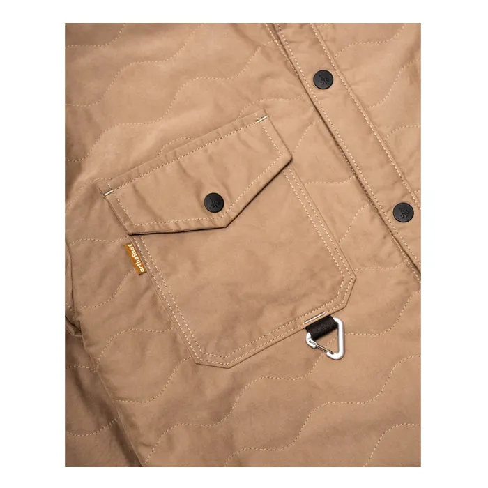 LOKI - Quilted Jacket Khaky