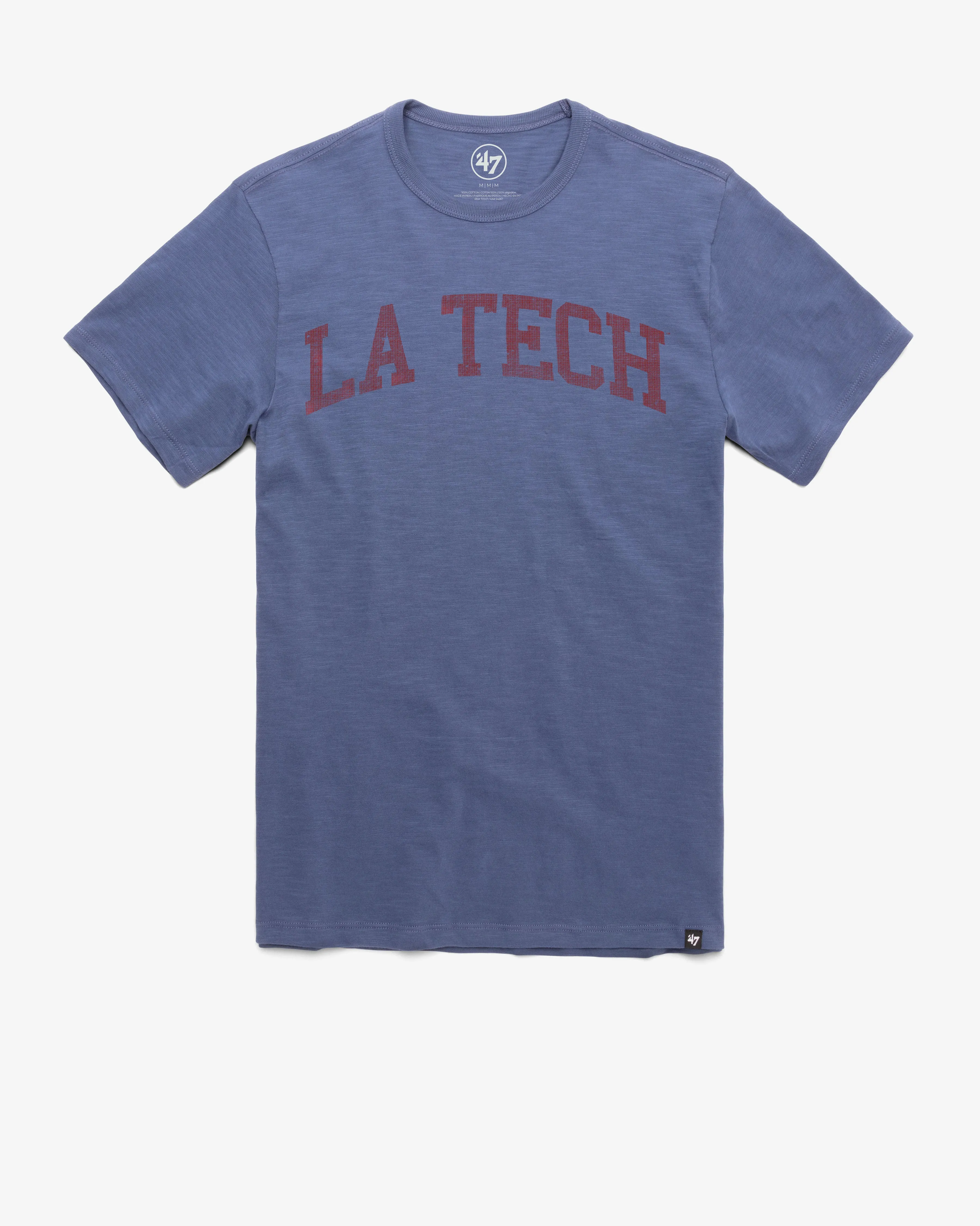 LOUISIANA TECH BULLDOGS GRIT WORDMARK '47 SCRUM TEE