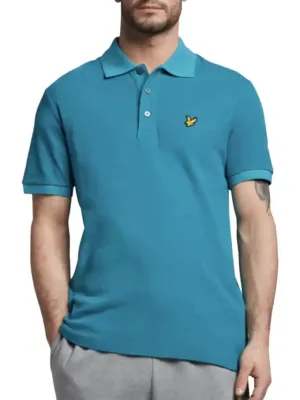 Lyle & Scott Men's Milano Trim Polo Shirt Barrack Blue