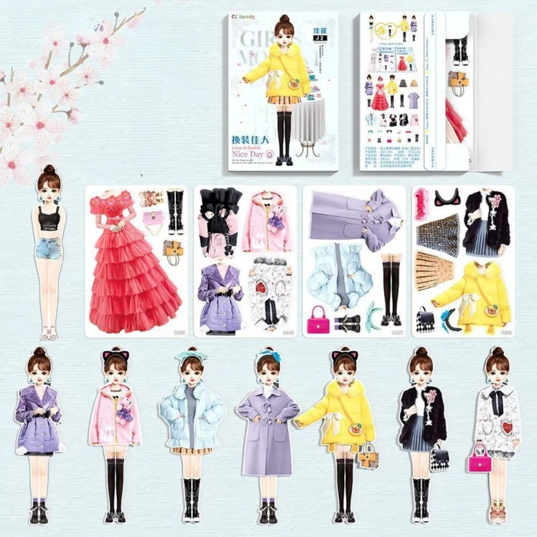 Magnetic Fashion Playsets For Children