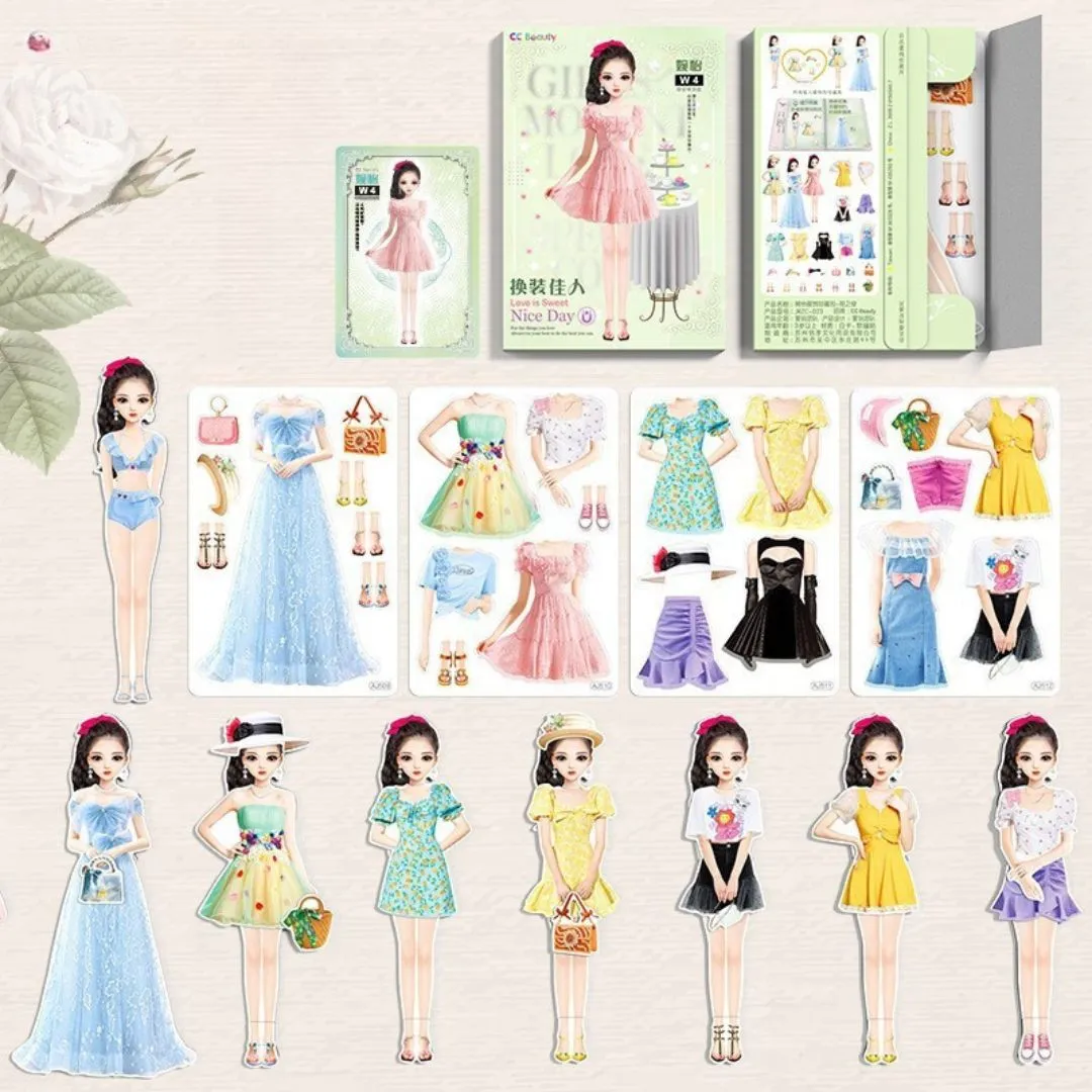Magnetic Fashion Playsets For Children