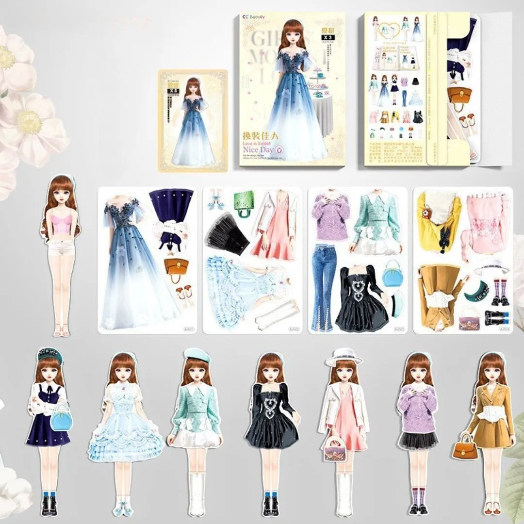 Magnetic Fashion Playsets For Children