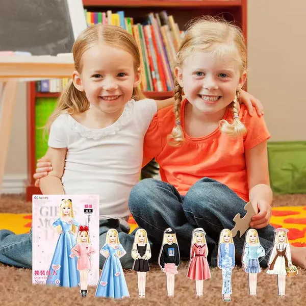 Magnetic Fashion Playsets For Children