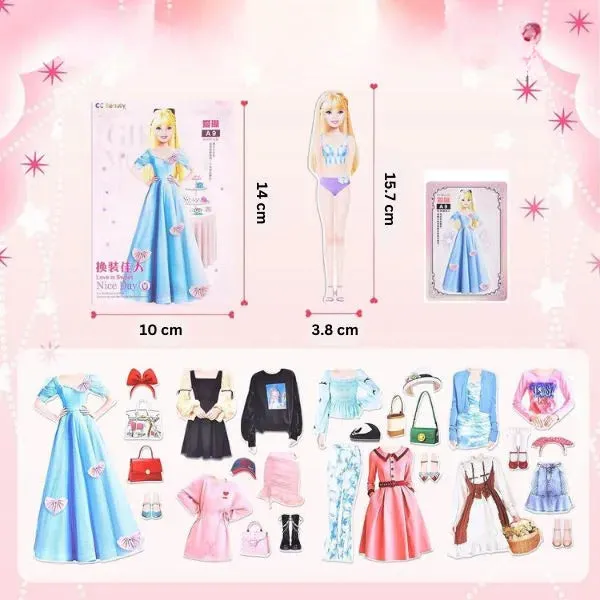 Magnetic Fashion Playsets For Children