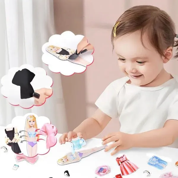 Magnetic Fashion Playsets For Children