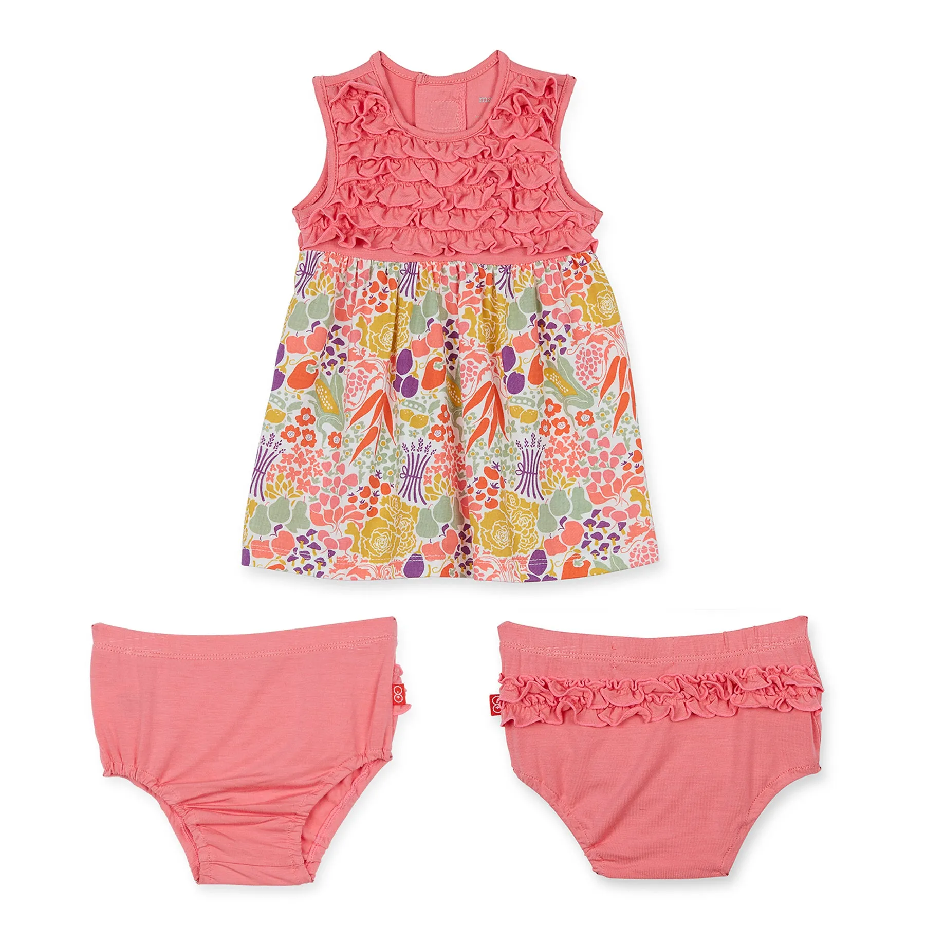 Magnetic Me Farmers Market Modal Magnetic Dress w/Diaper Cover