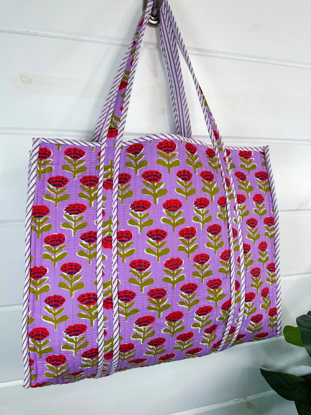 Medium Quilted Tote Bag