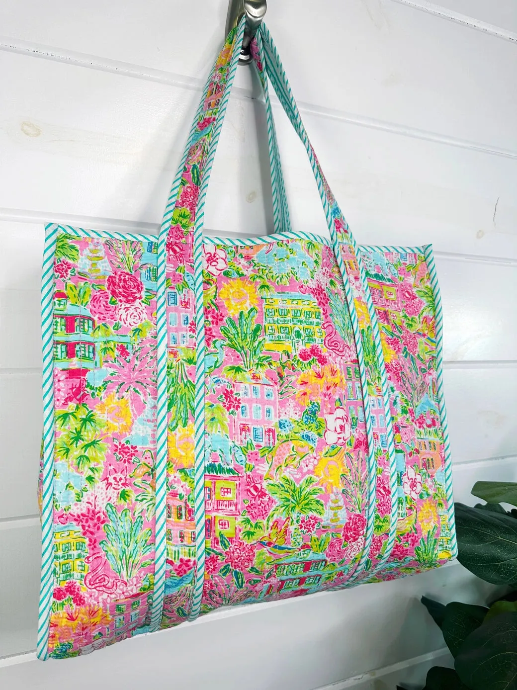 Medium Quilted Tote Bag