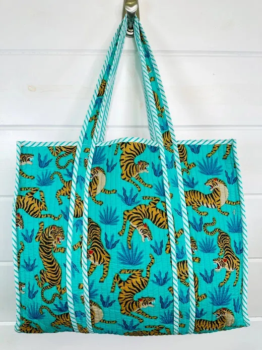 Medium Quilted Tote Bag