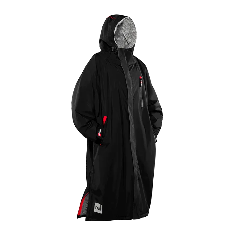 Men's Long Sleeve Pro Change Robe EVO - Black