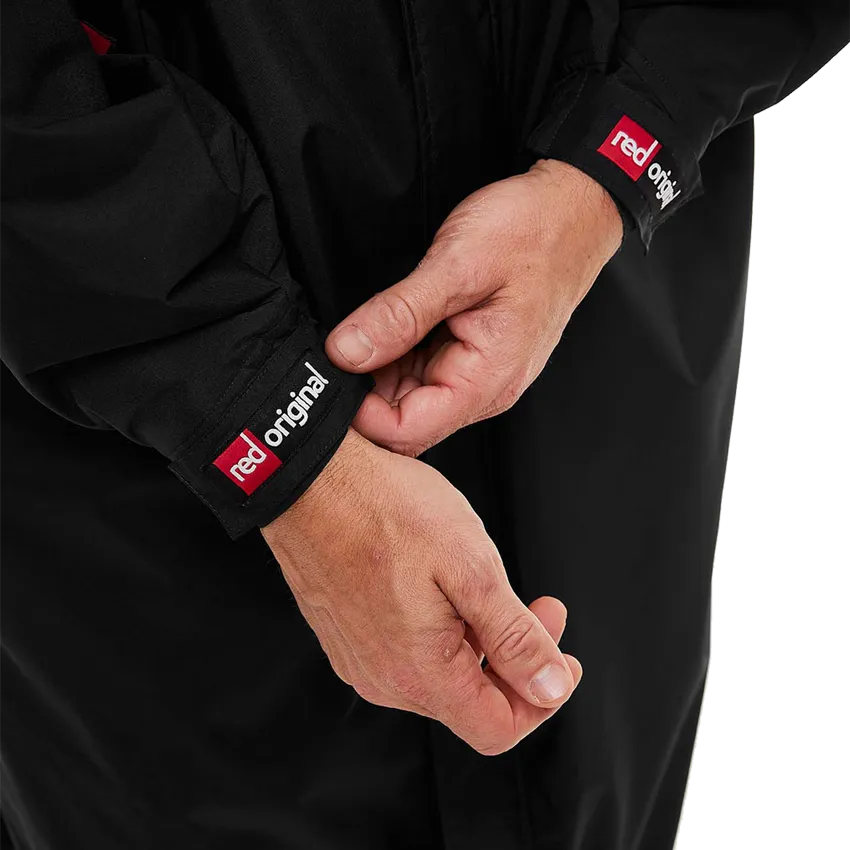 Men's Long Sleeve Pro Change Robe EVO - Black