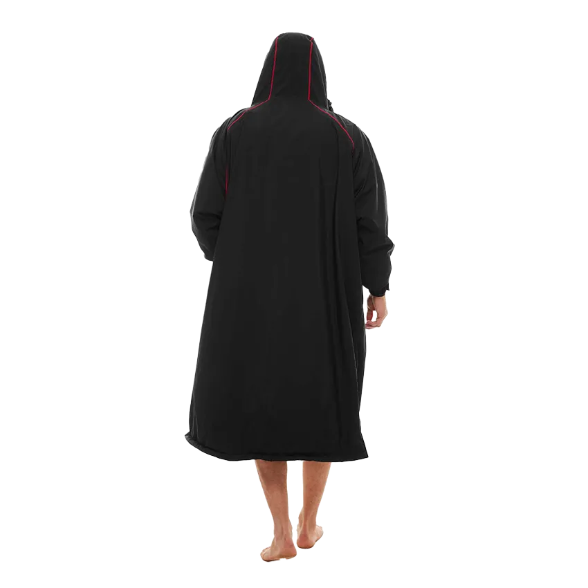 Men's Long Sleeve Pro Change Robe EVO - Black