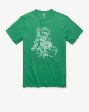 MICHIGAN STATE SPARTANS VINTAGE GRIT '47 SCRUM TEE