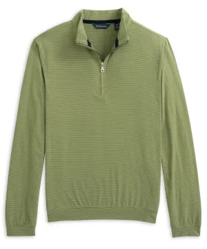 Microstripe Performance Quarter Zip