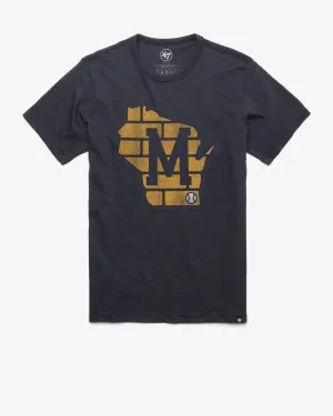 MILWAUKEE BREWERS GRIT '47 SCRUM TEE