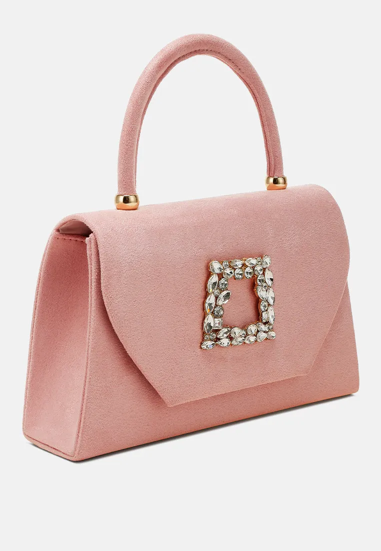 Mini Top Handle Brooch Bag By RAG