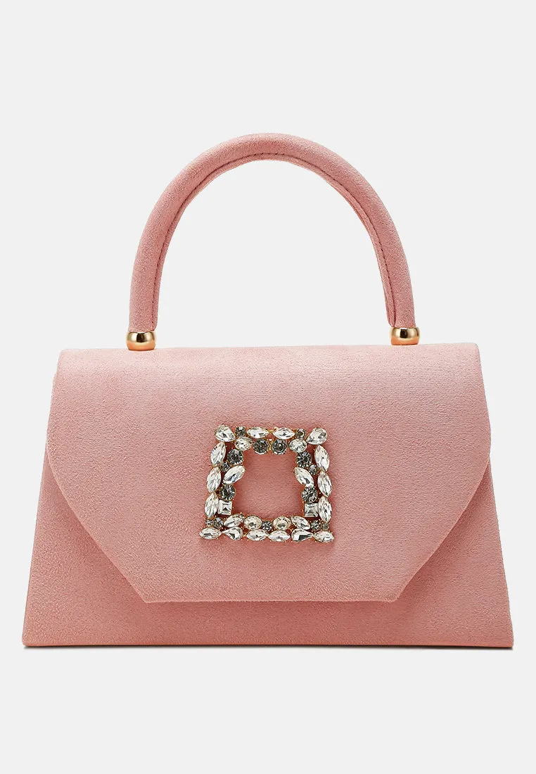 Mini Top Handle Brooch Bag By RAG