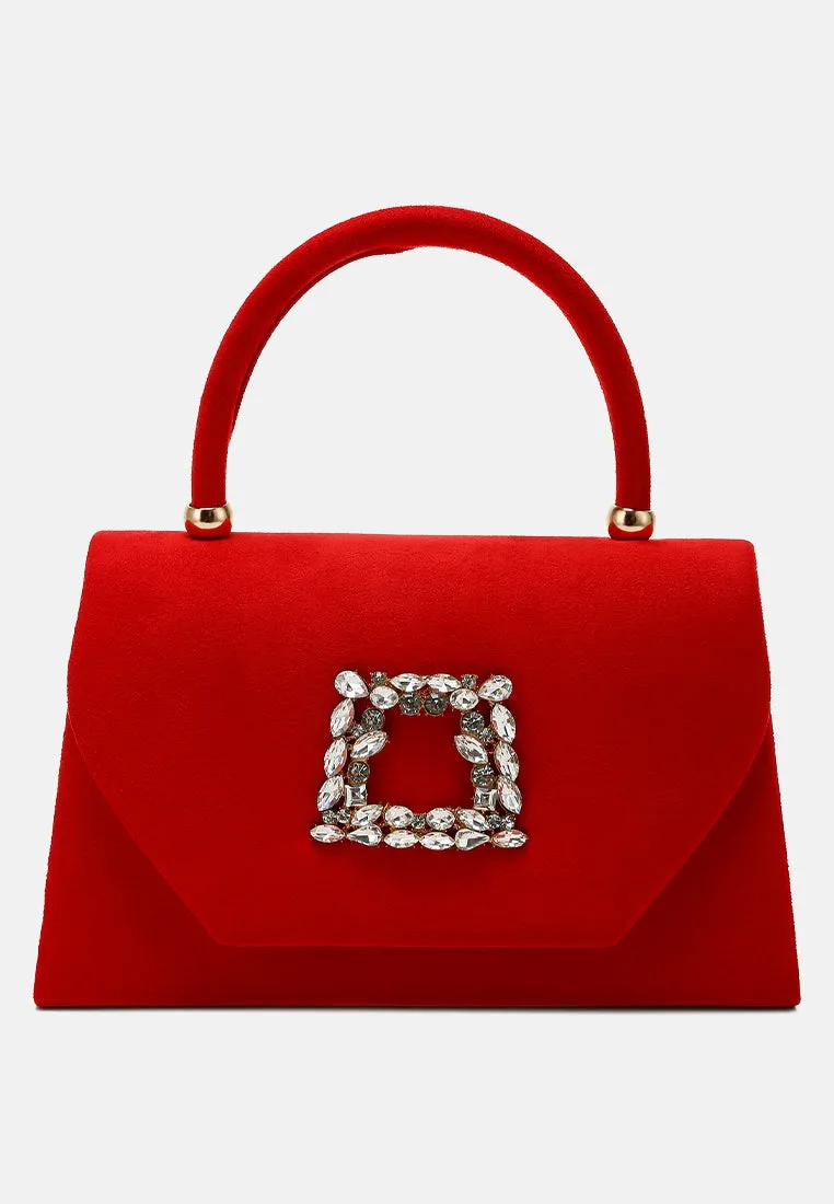 Mini Top Handle Brooch Bag By RAG