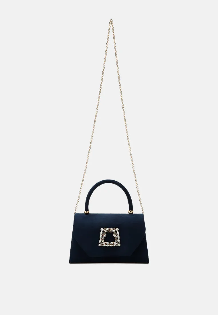 Mini Top Handle Brooch Bag By RUW
