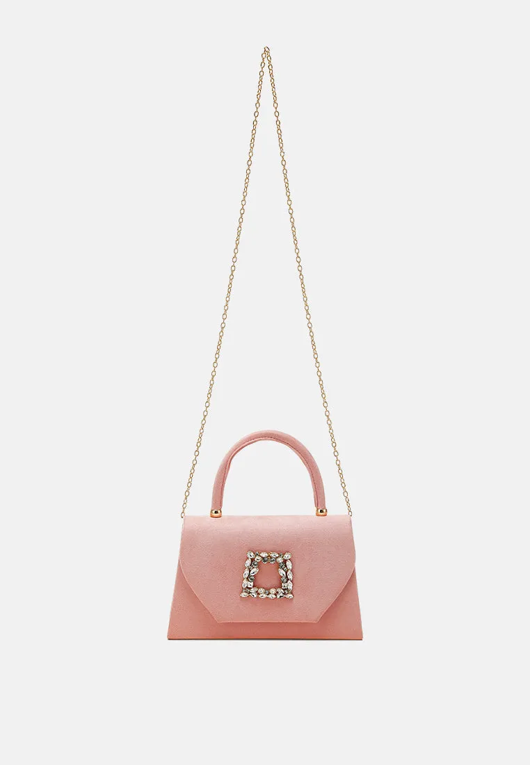 Mini Top Handle Brooch Bag By RUW