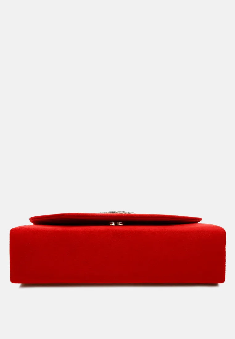 Mini Top Handle Brooch Bag By RUW