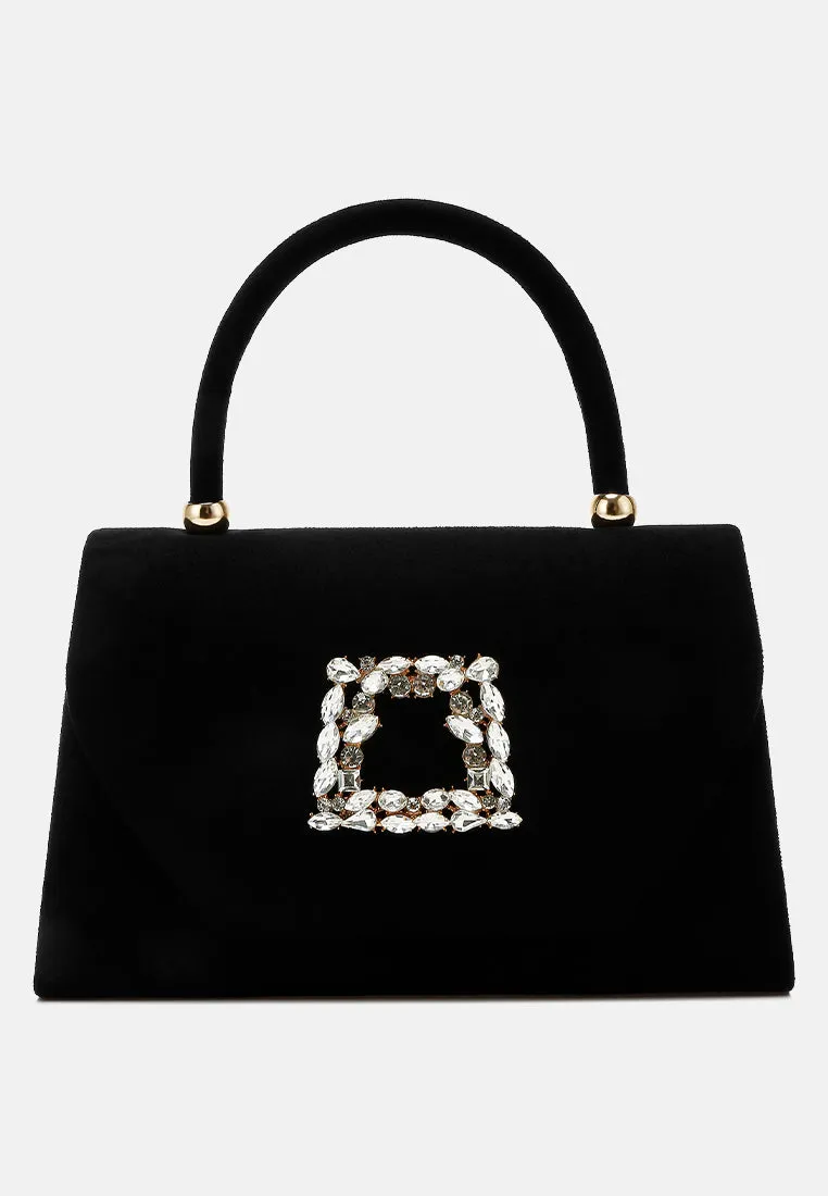 Mini Top Handle Brooch Bag By RUW