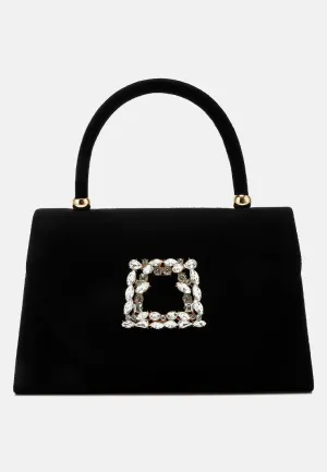 Mini Top Handle Brooch Bag By RUW