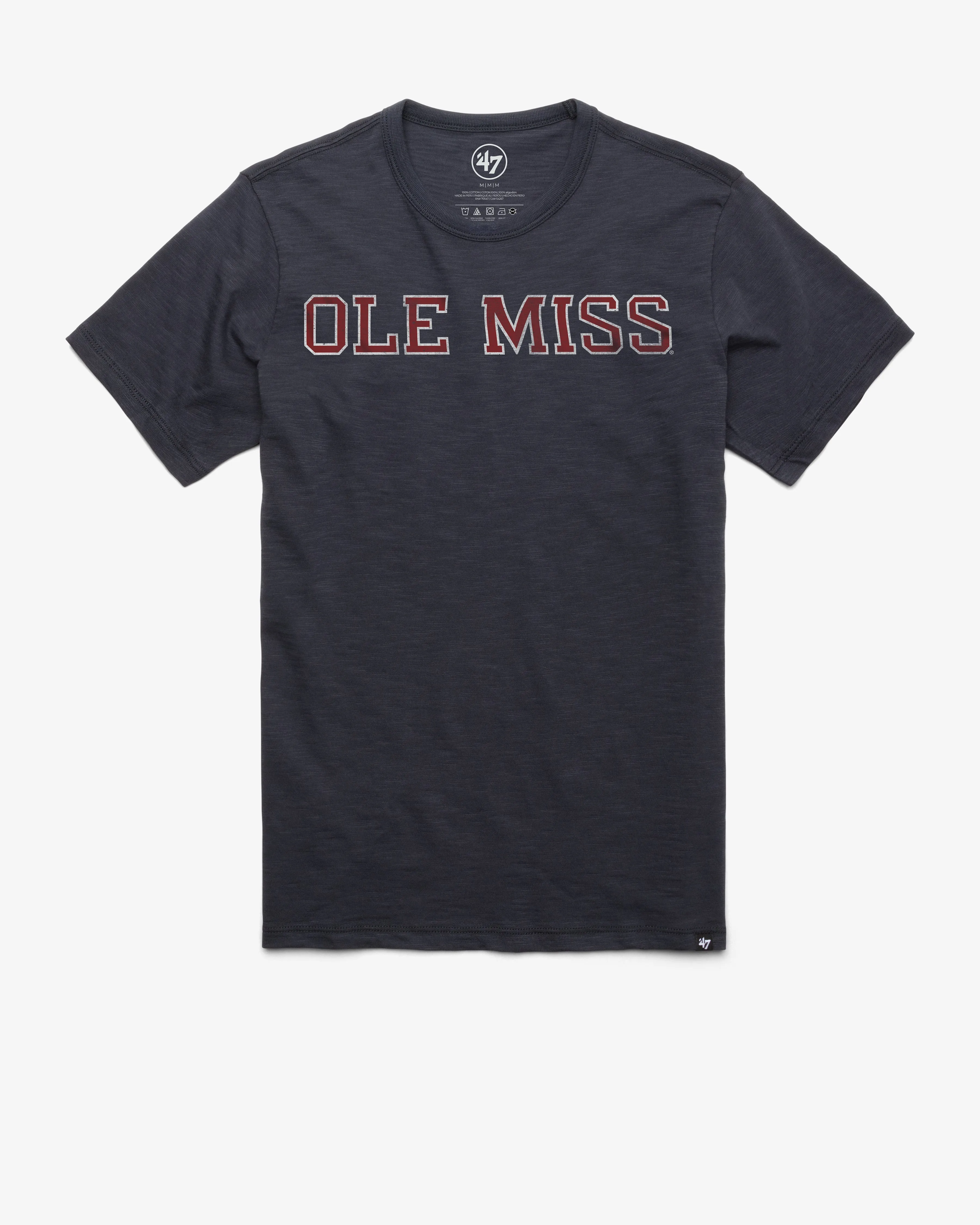 MISSISSIPPI REBELS CLASSIC BLOCK '47 SCRUM TEE
