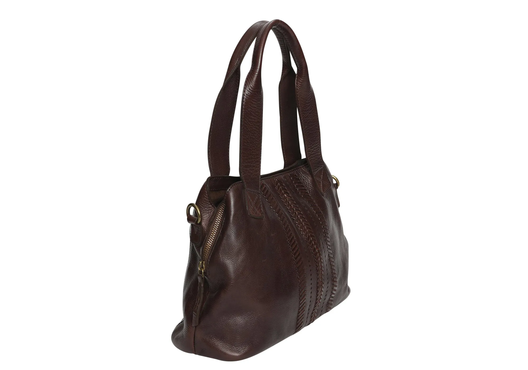 Modapelle Womens Vintage Leather Cross Body Bag Style 7826
