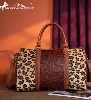 Montana West Tooled Collection Duffle Bag