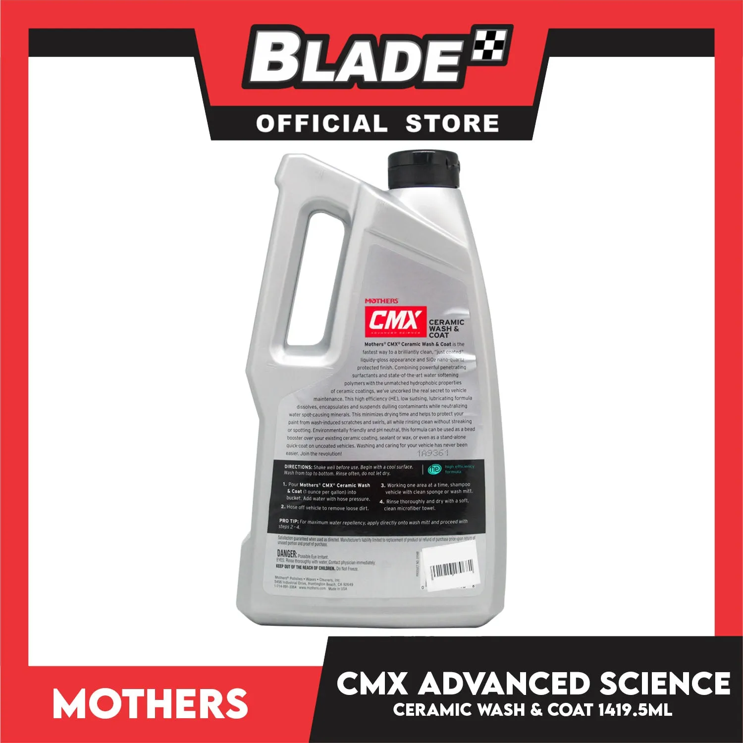 Mothers CMX Ceramic Wash And Coat 05148 1419.5ml