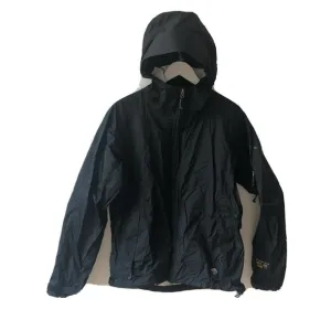 Mountain Hardwear Conduit Silk waterproof jacket full zip hooded womens M. AD