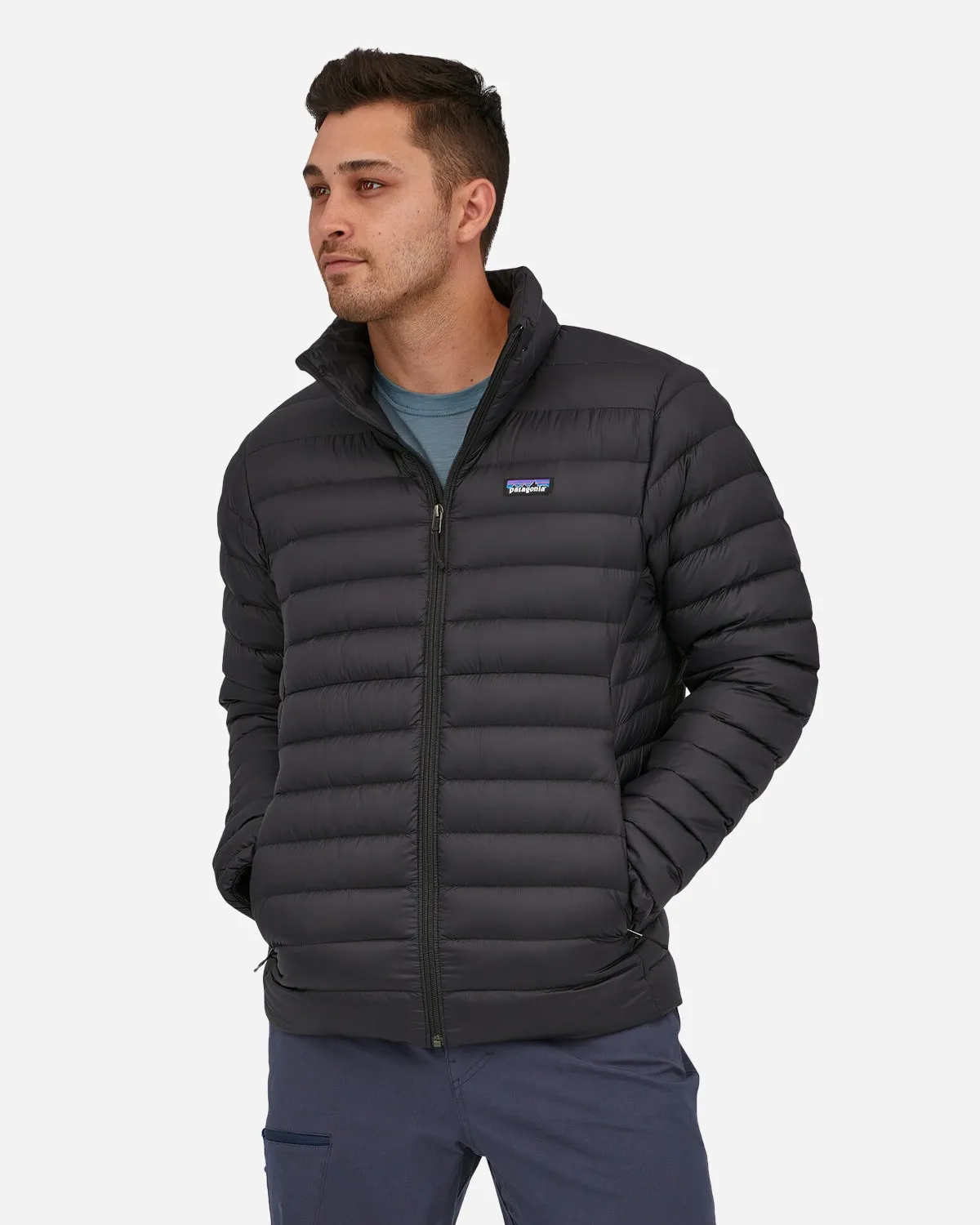 M's Down Sweater Jacket - Black