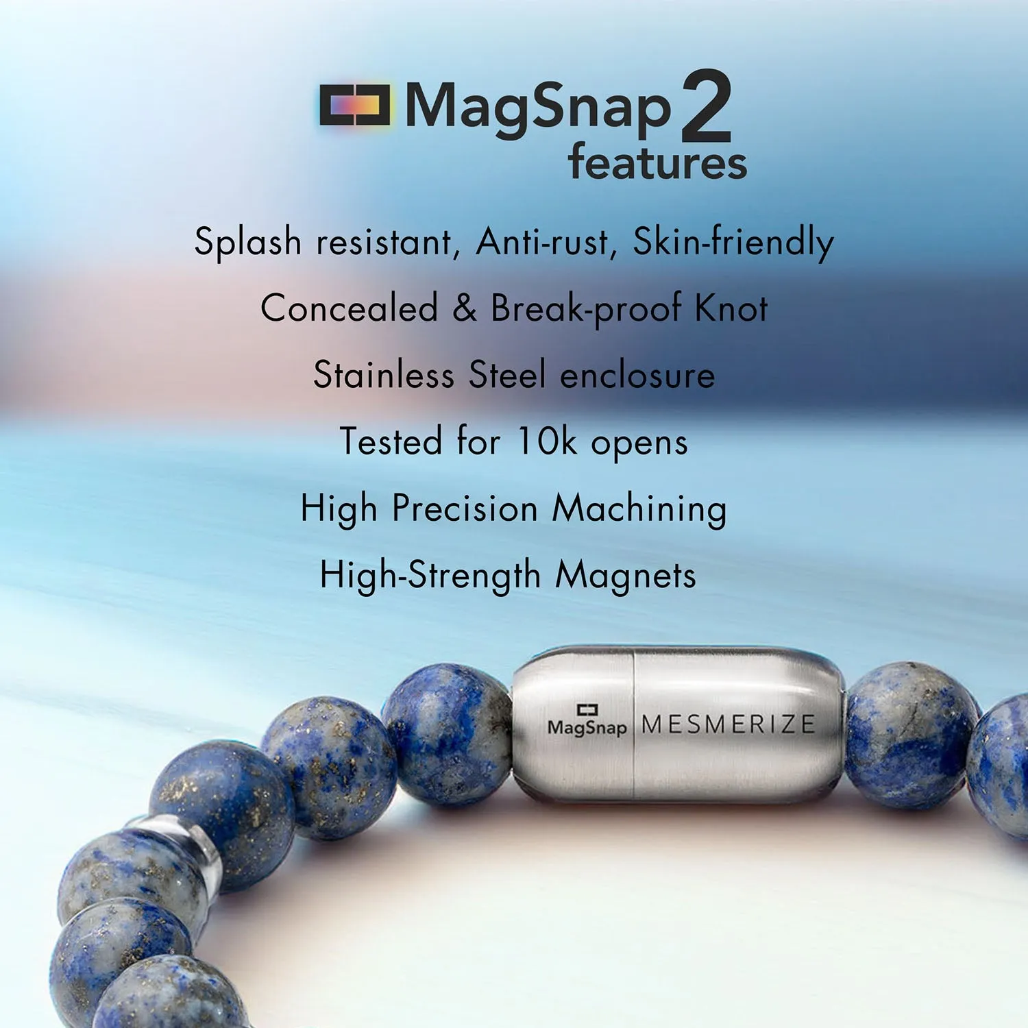Multi Chakra Natural Stone Bracelet