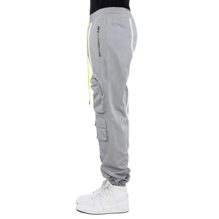Multi-pocket Reflective Sports Fitness Trousers
