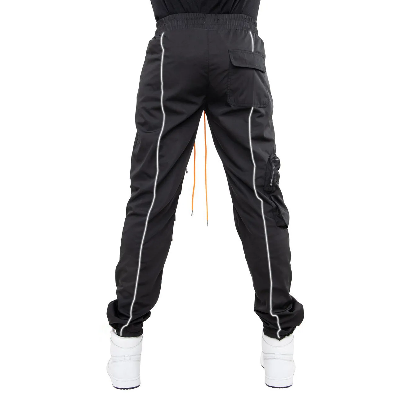 Multi-pocket Reflective Sports Fitness Trousers