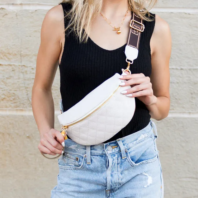 Myra Quilted Crescent Sling