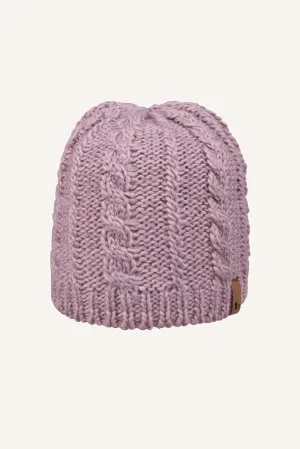 MYRVIKEN HAT, REFLECTIVE - DUSTY MAUVE