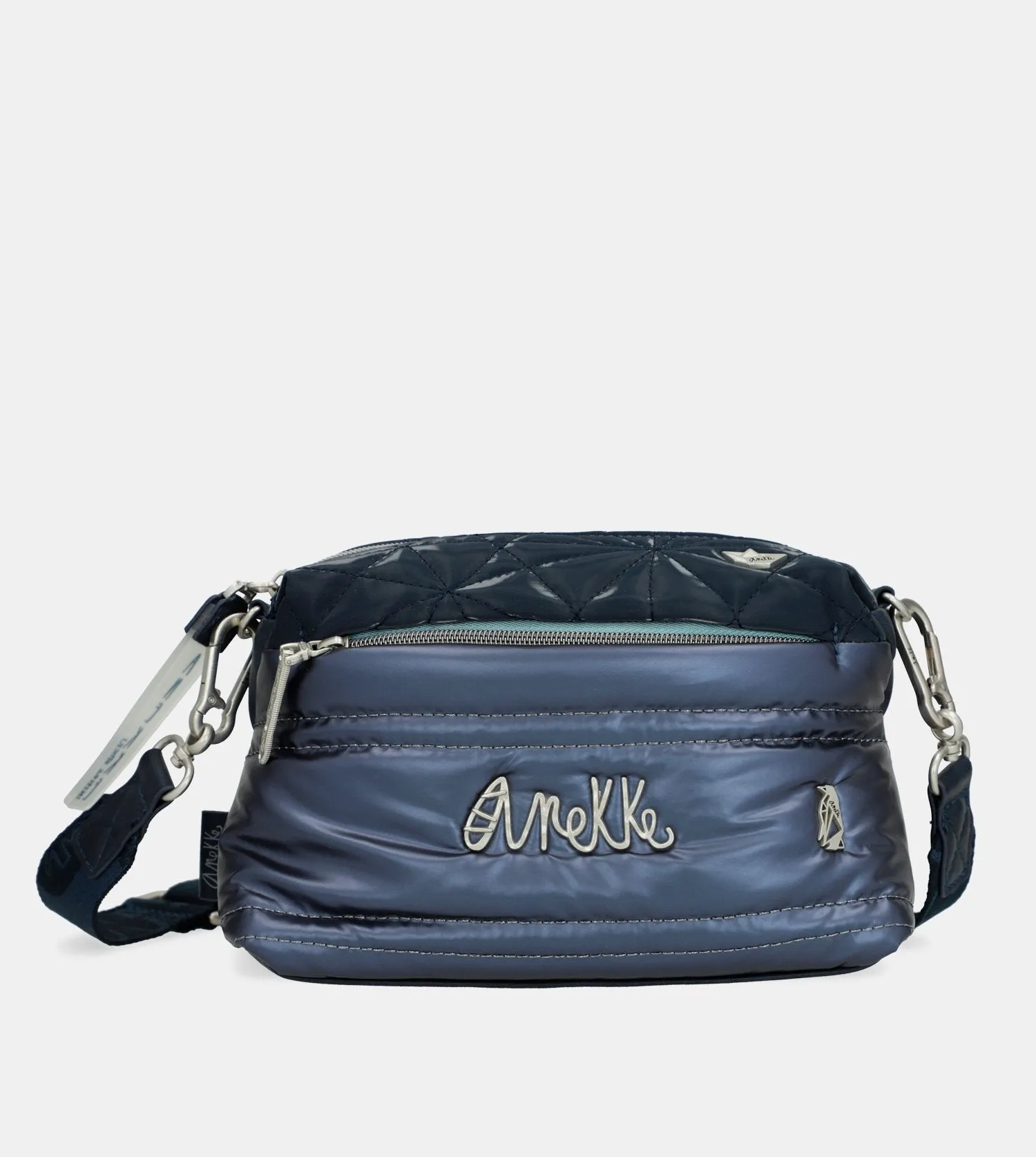 Nature Ocean medium size quilted crossbody bag