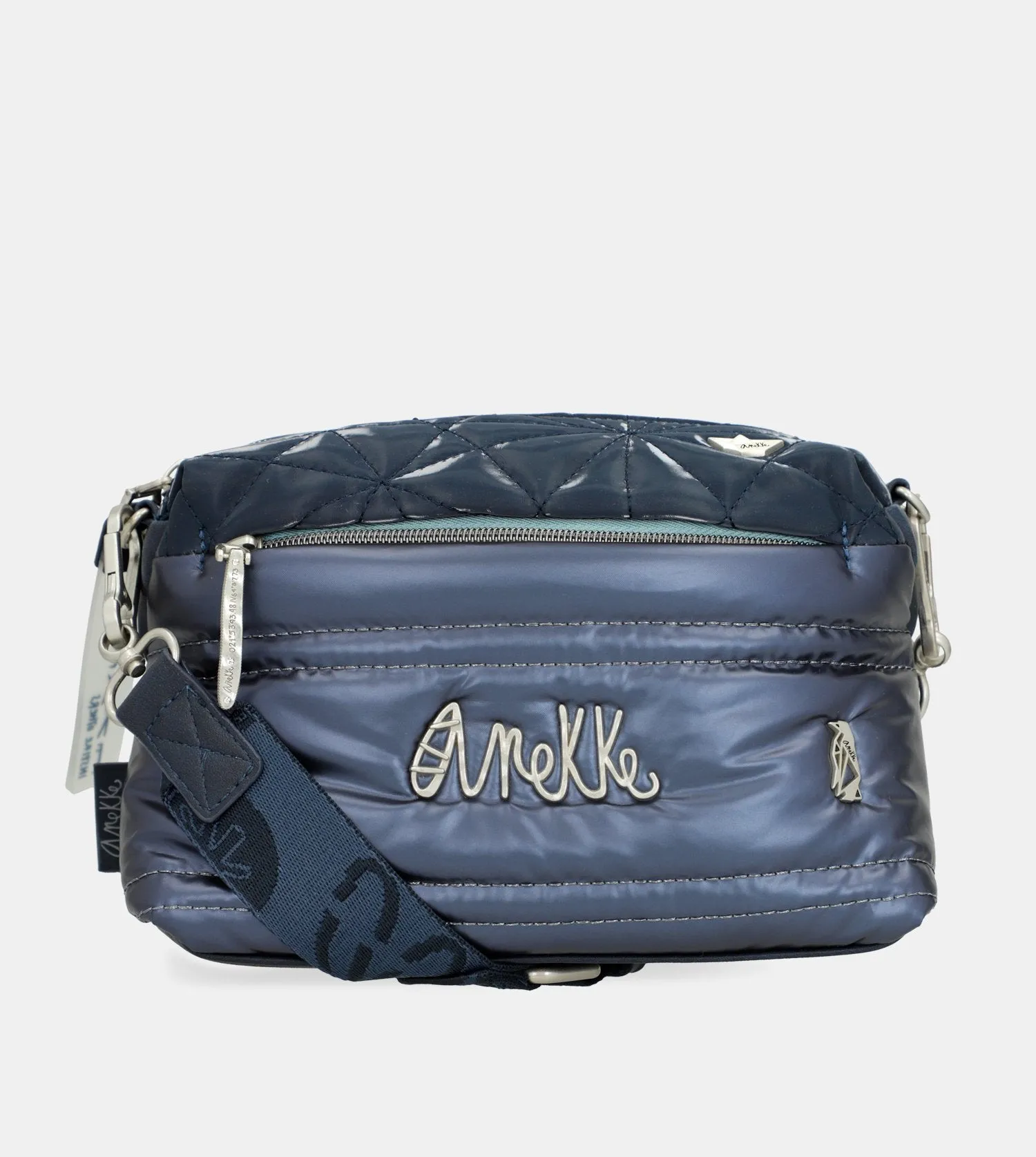 Nature Ocean medium size quilted crossbody bag